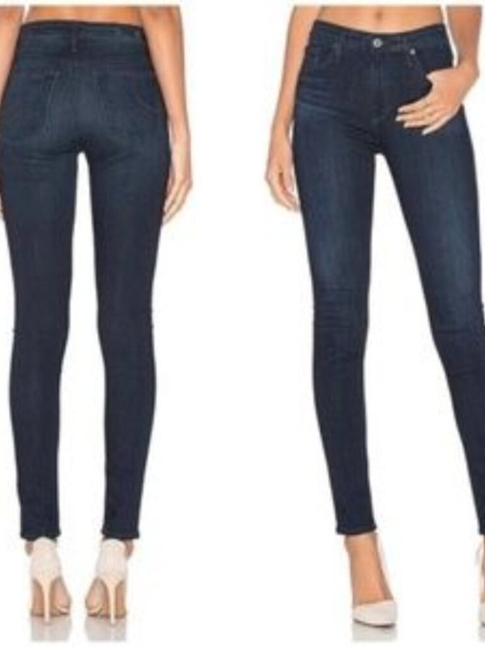 AG Contour 360 The Farrah High Rise Skinny Jeans